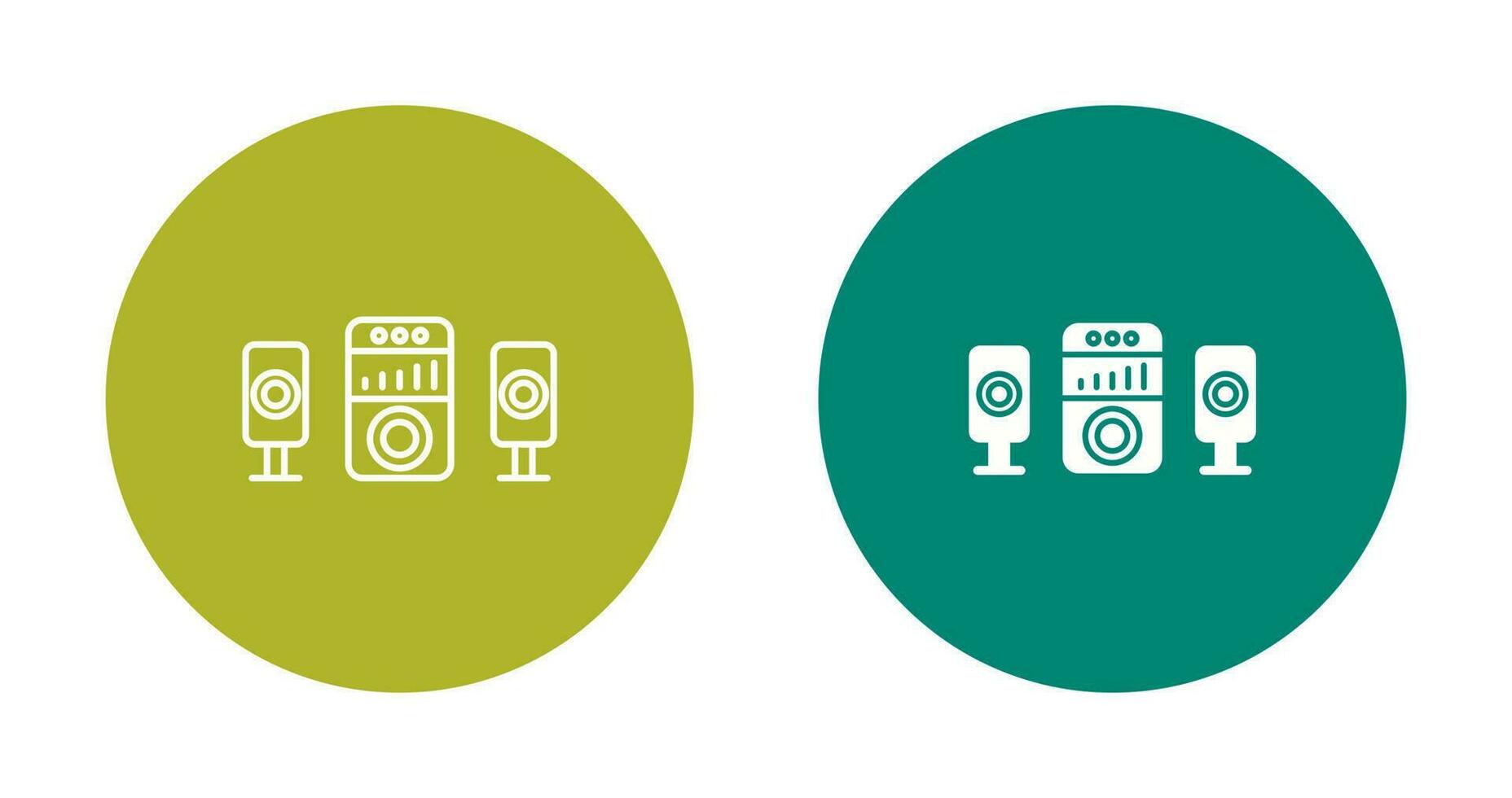 Sound System Vector Icon
