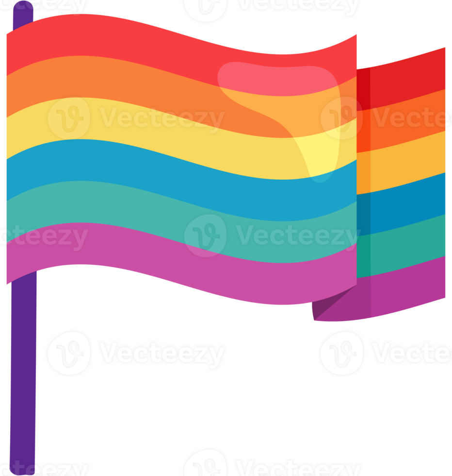 flag lgbt pride day icon isolated png