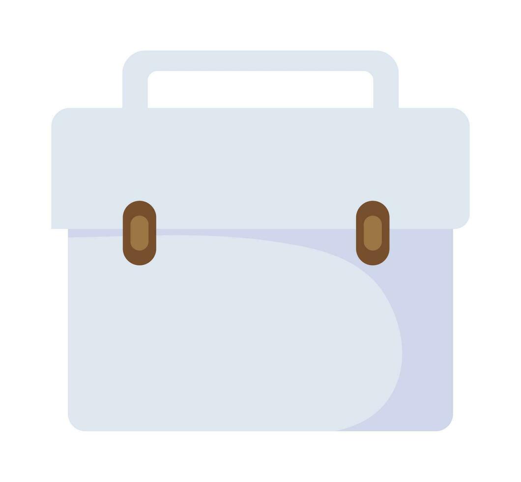 briefcase icon isolated white background vector