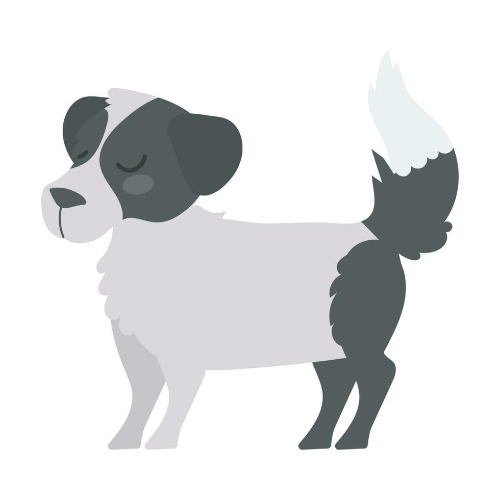 dog farm animal icon isolated vector