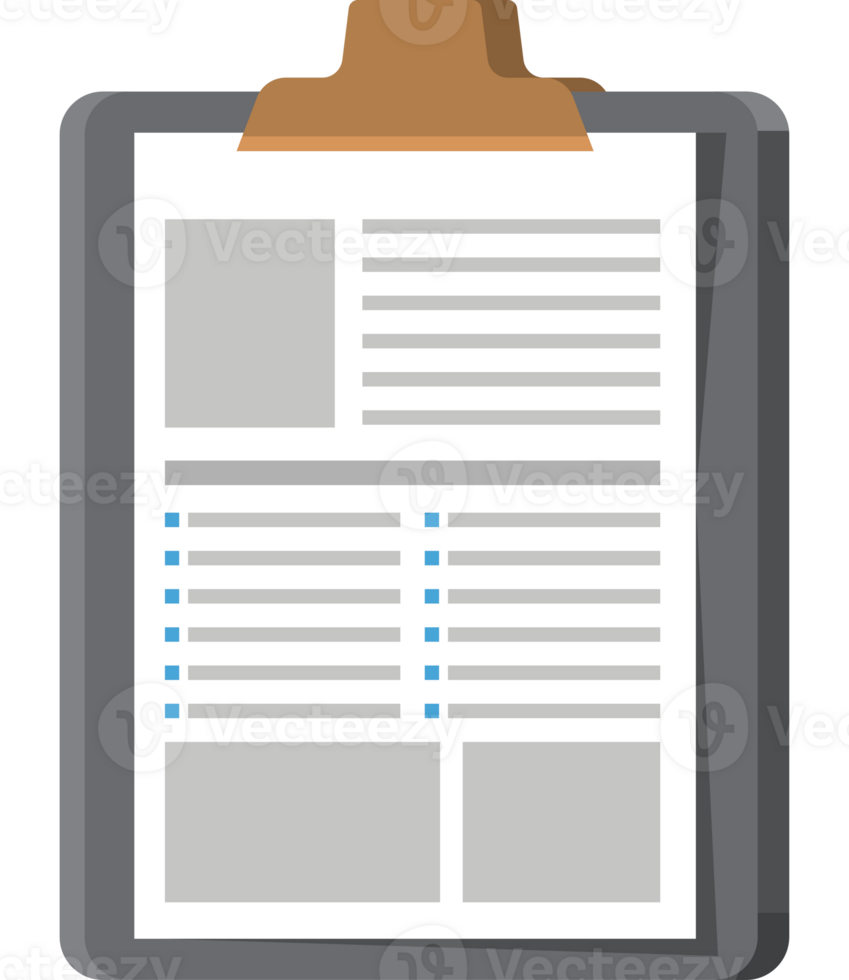business clipboard form png