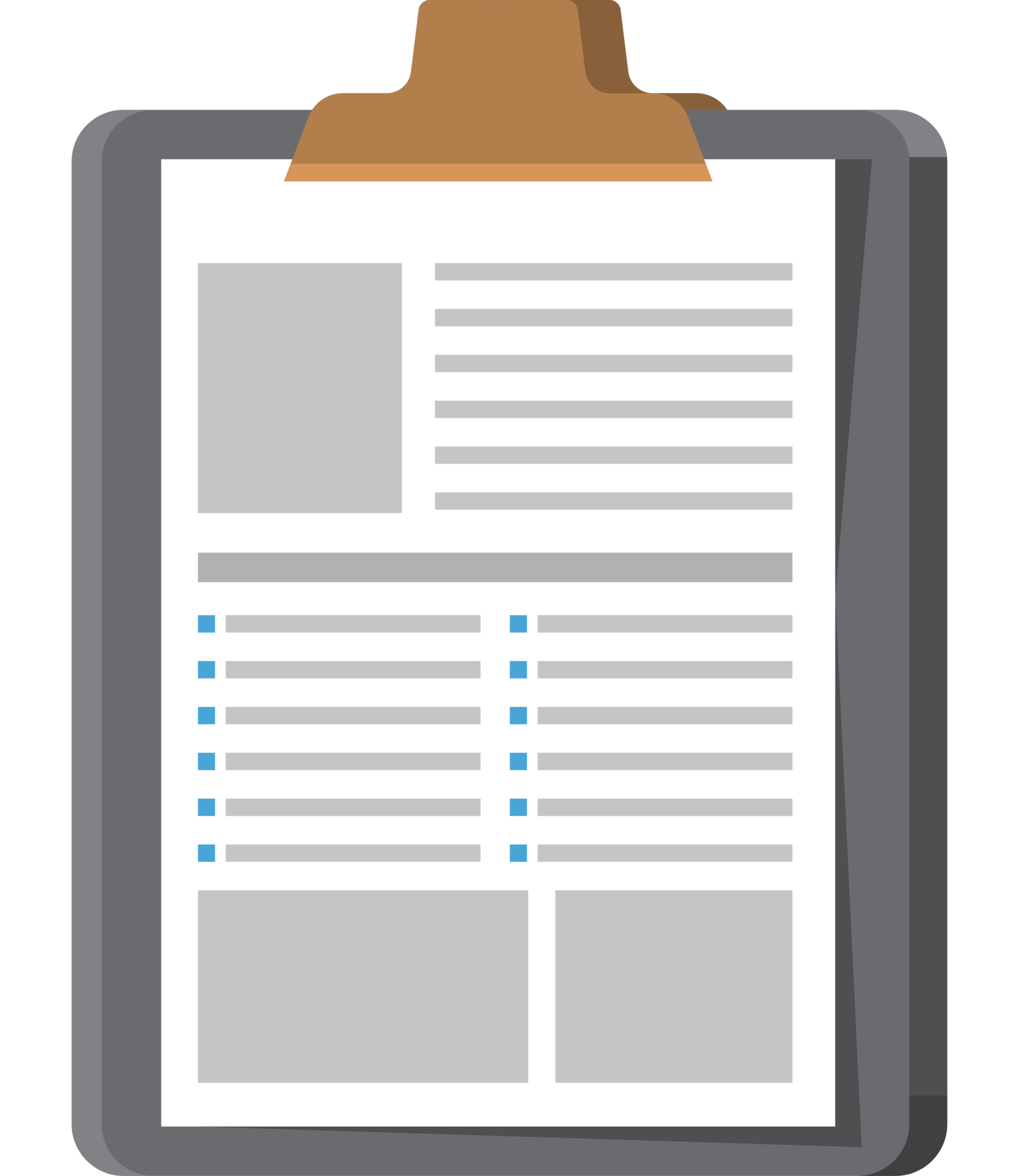 business clipboard form 24405717 PNG