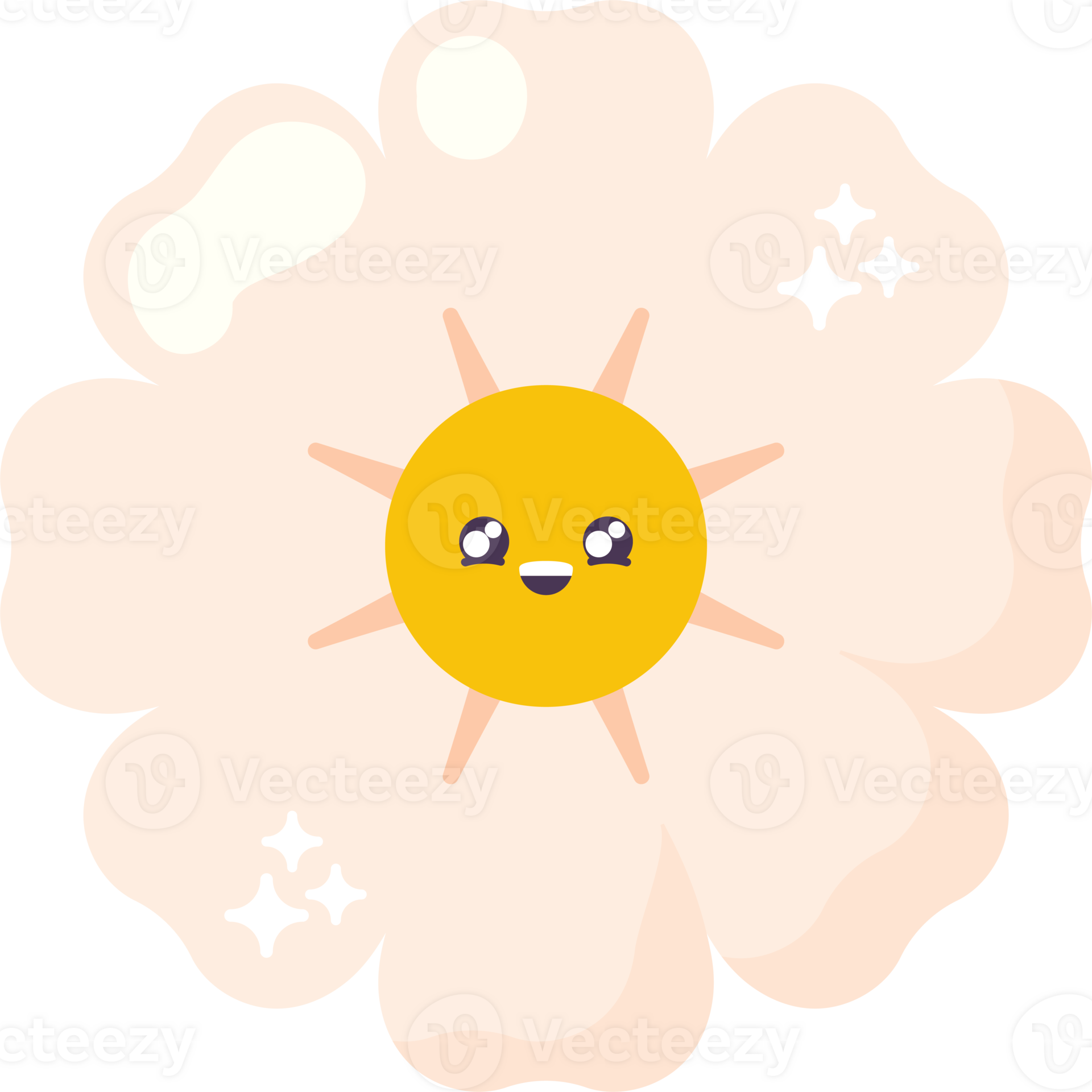 flower emoji kawaii 24405760 PNG
