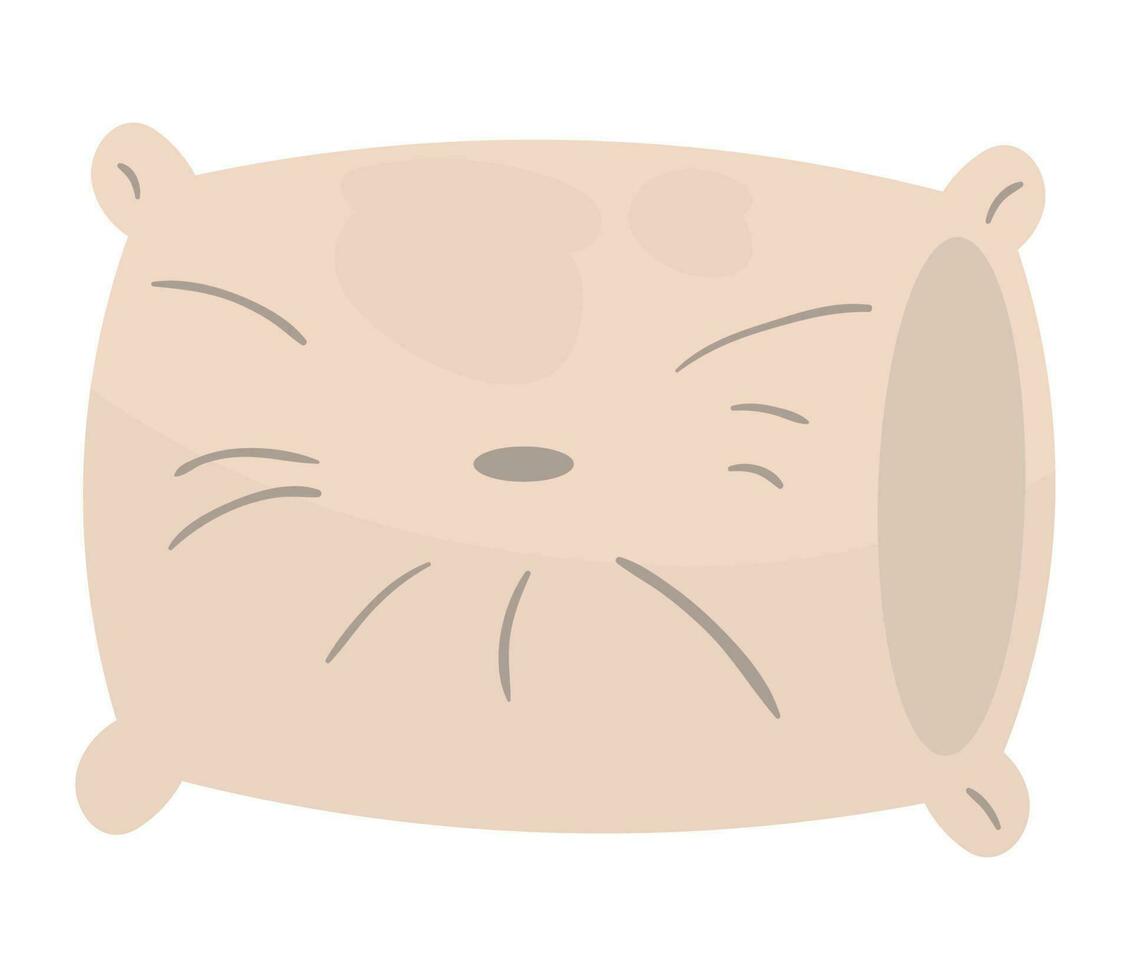 pillow vector icon isolated style