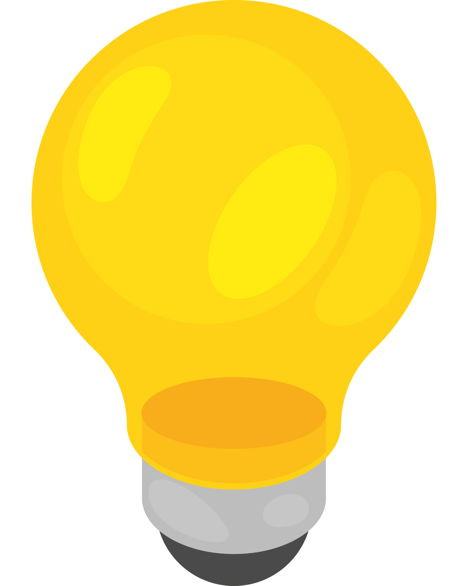 light bulb icon white background 24405952 PNG
