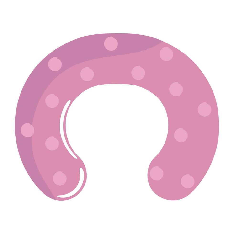 sleep cushion comfortable icon isolated vector