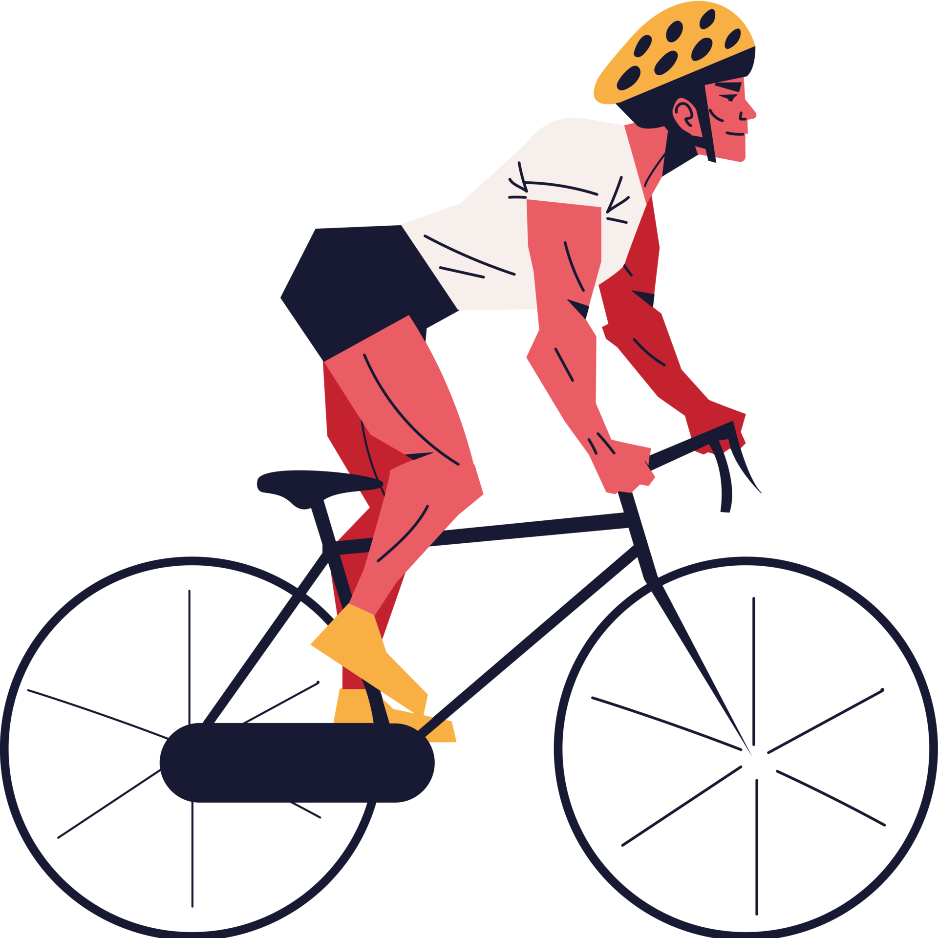 man riding bike 24406327 PNG