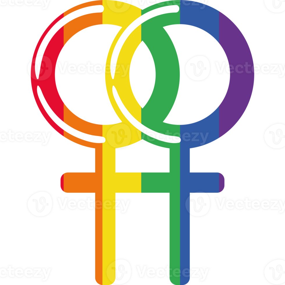 LGBTQ lesbian gender symbol png