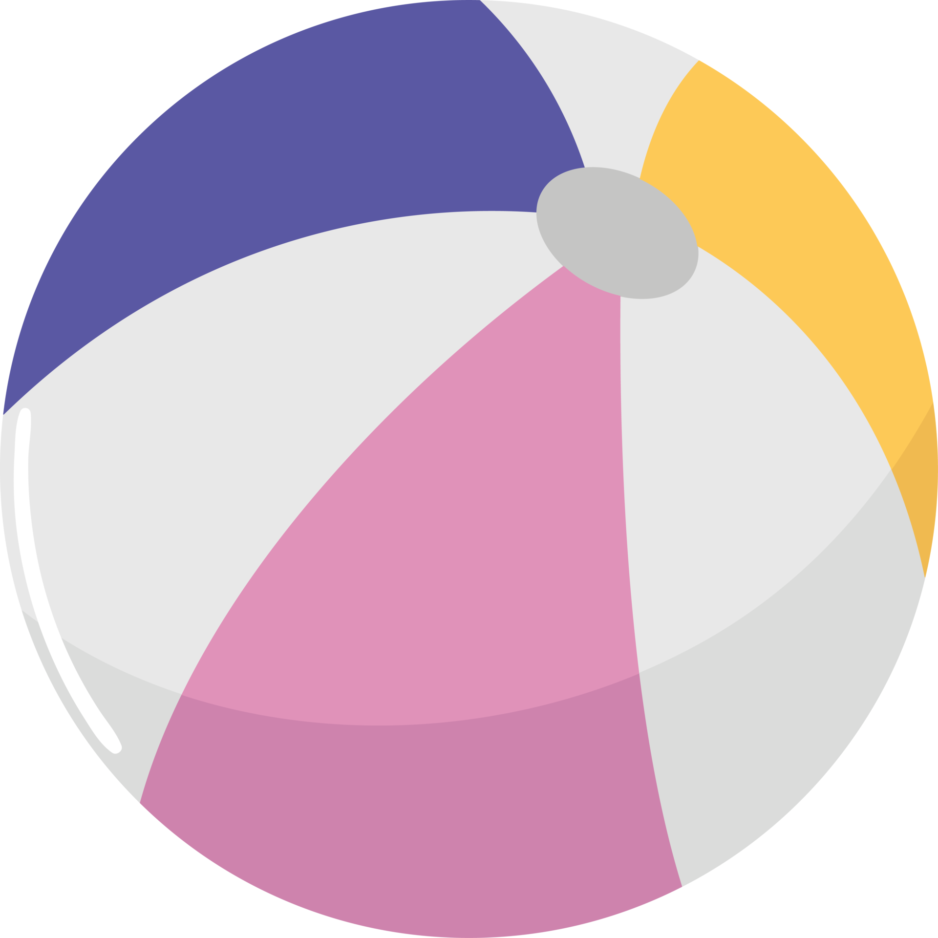 Inflatable beach ball 24406412 PNG