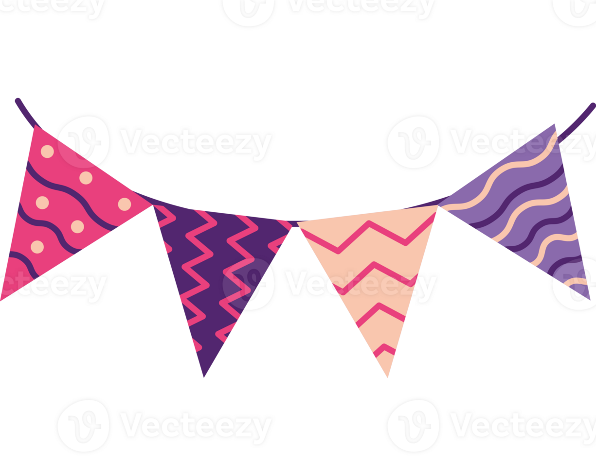 birthday garland icon png
