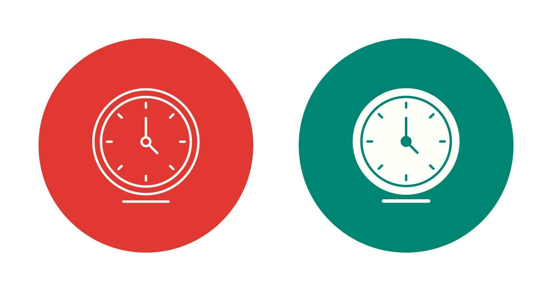 Clock Vector Icon