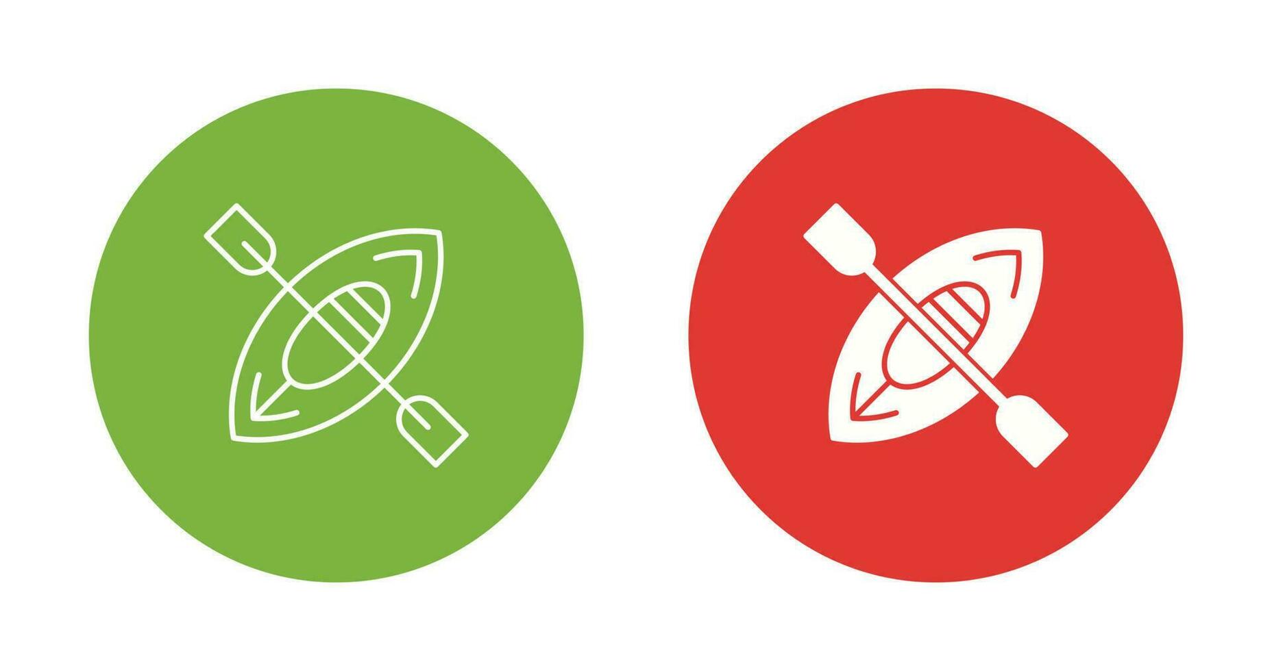 Kayak Vector Icon