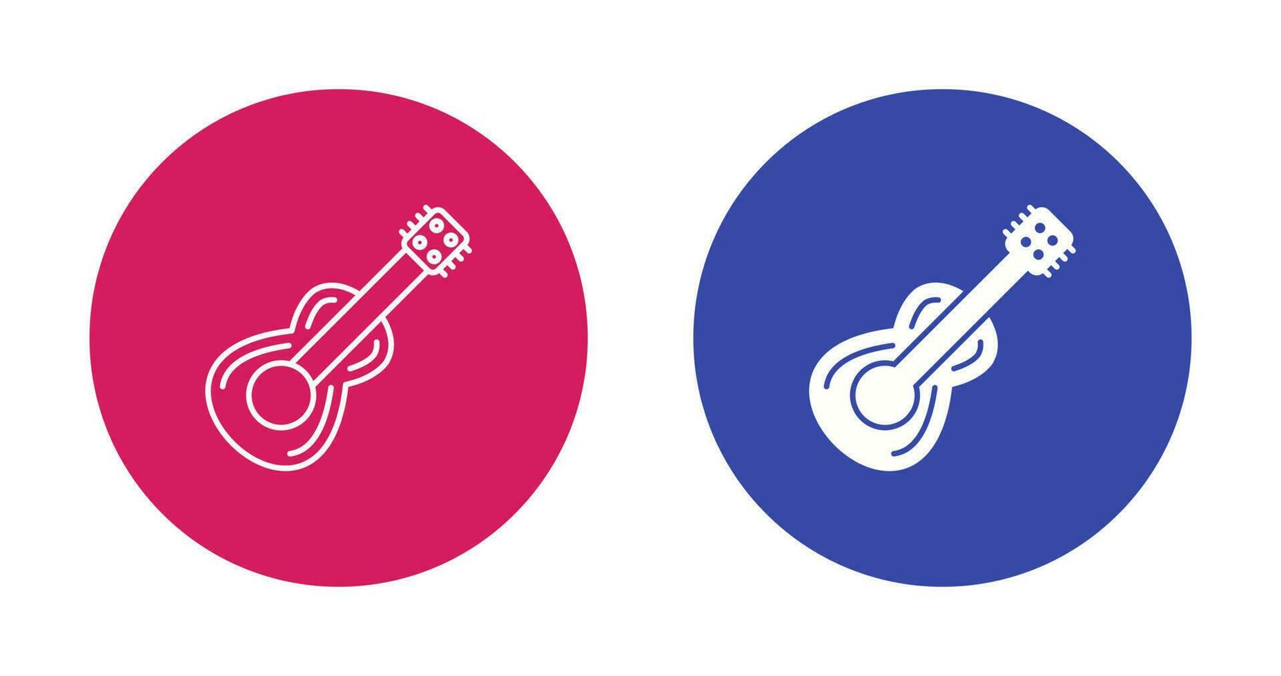 icono de vector de guitarra