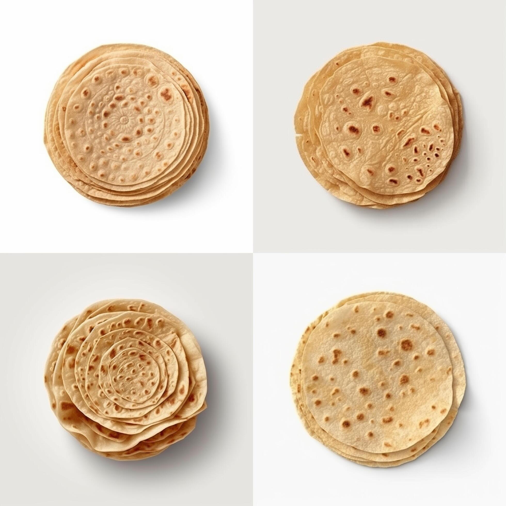 A tortilla is an unleavened flatbread made from ground corn or wheat