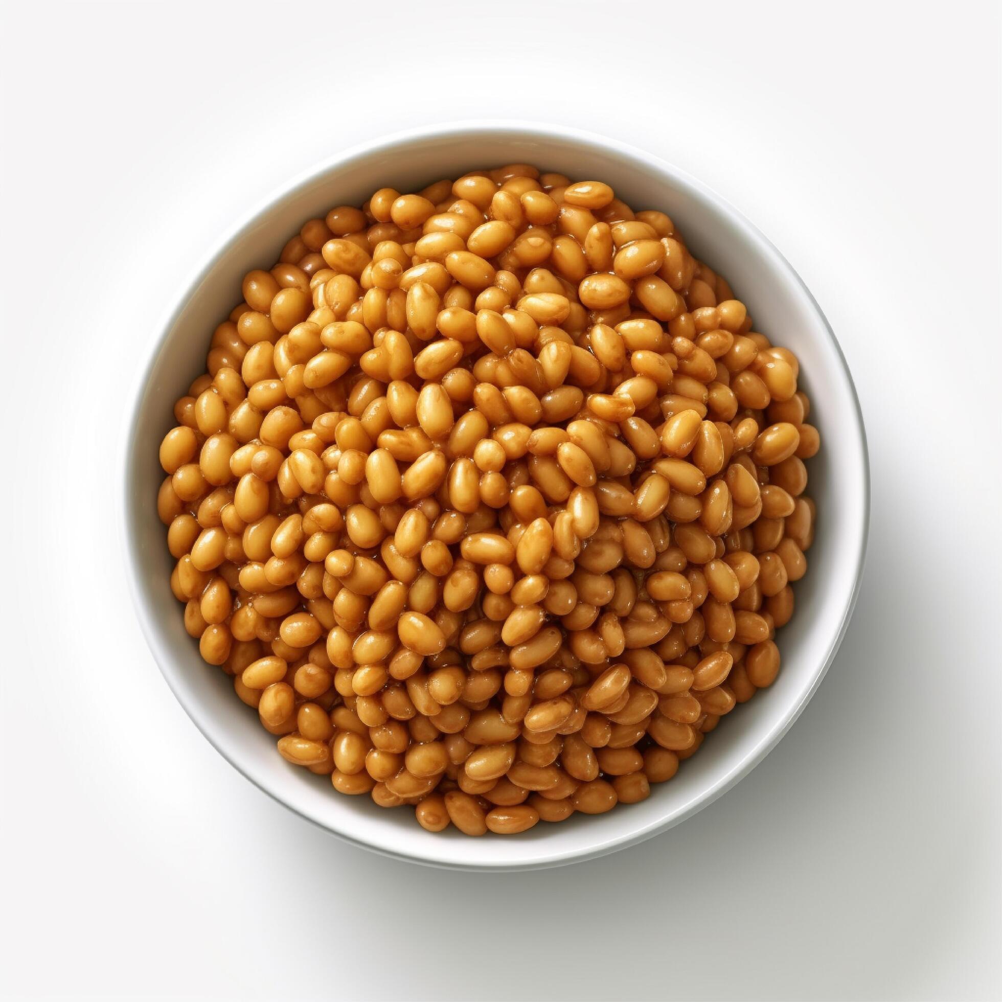 Natto from fermented soybean seeds with Bacillus subtilis, Japanese