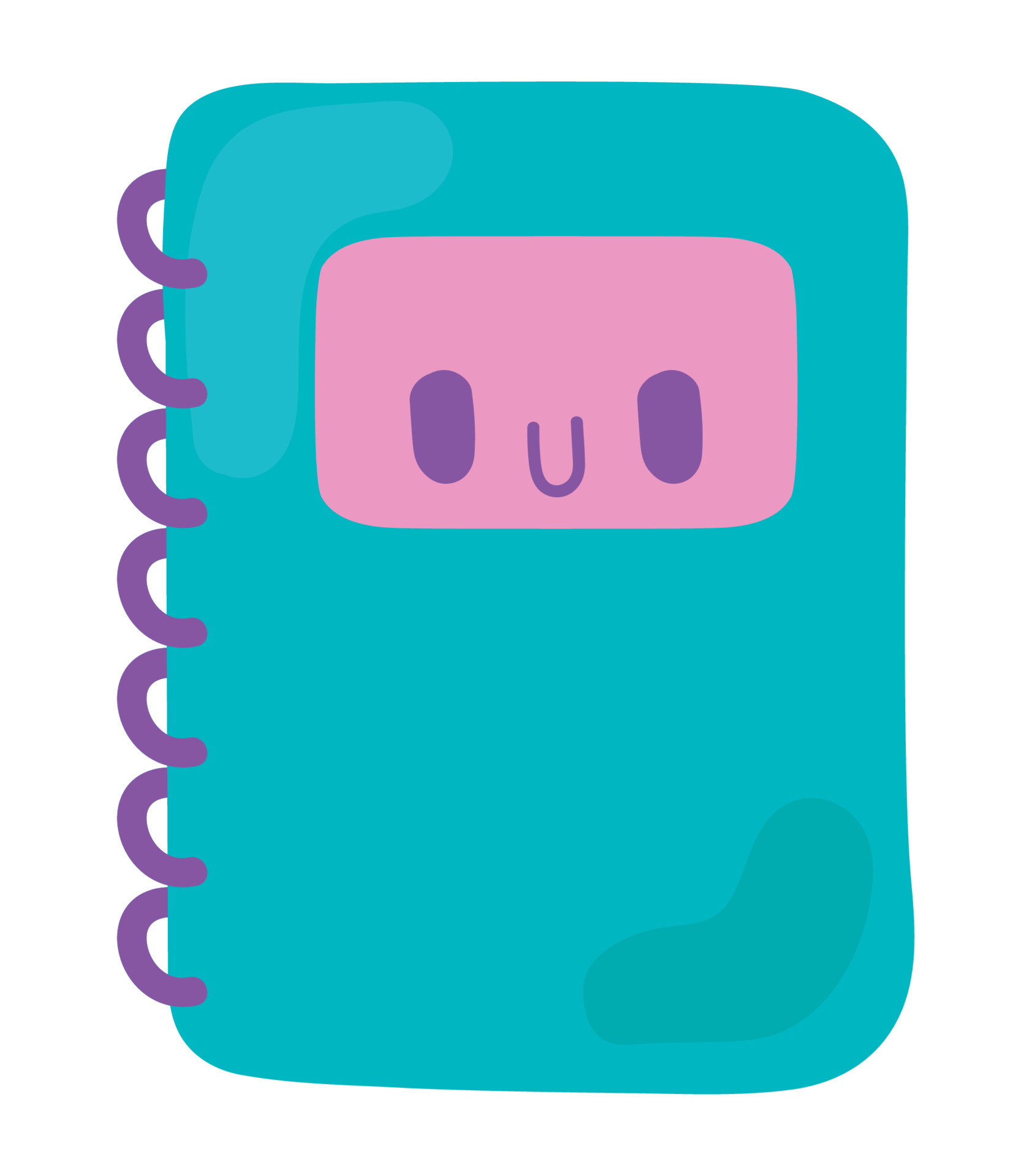 cute notepad icon 24408095 Vector Art at Vecteezy