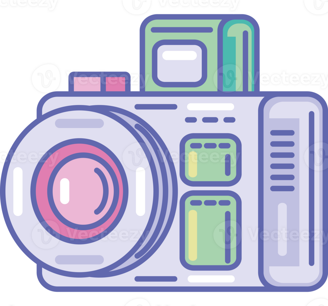 photo camera isolated icon design png