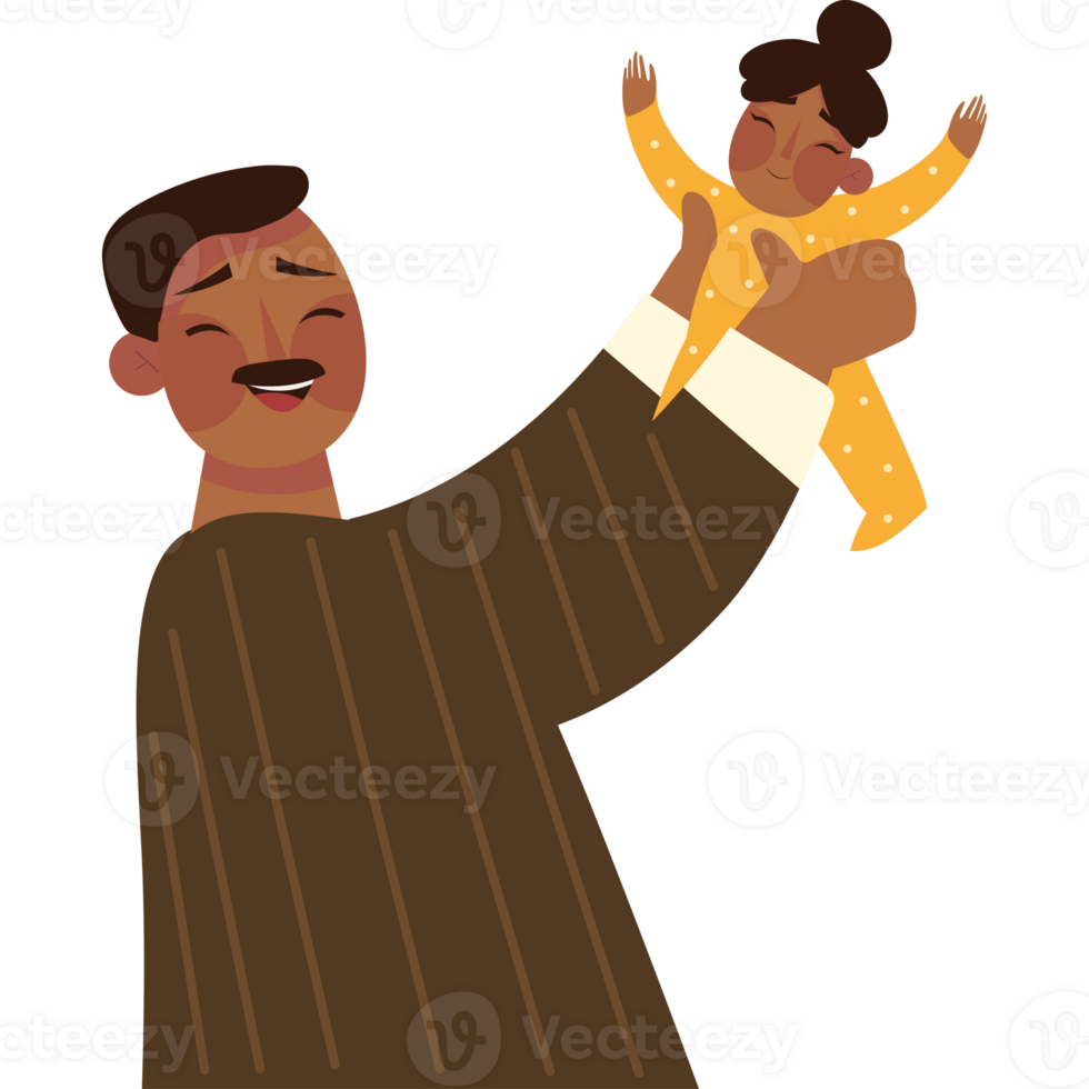 fathers day, design icon isolated png