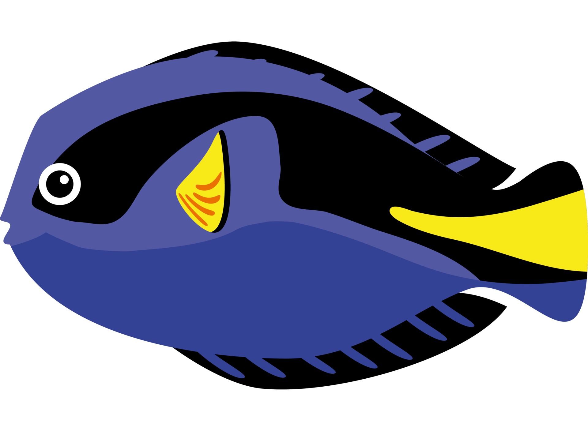 fish vector icon isolated design 24408211 PNG