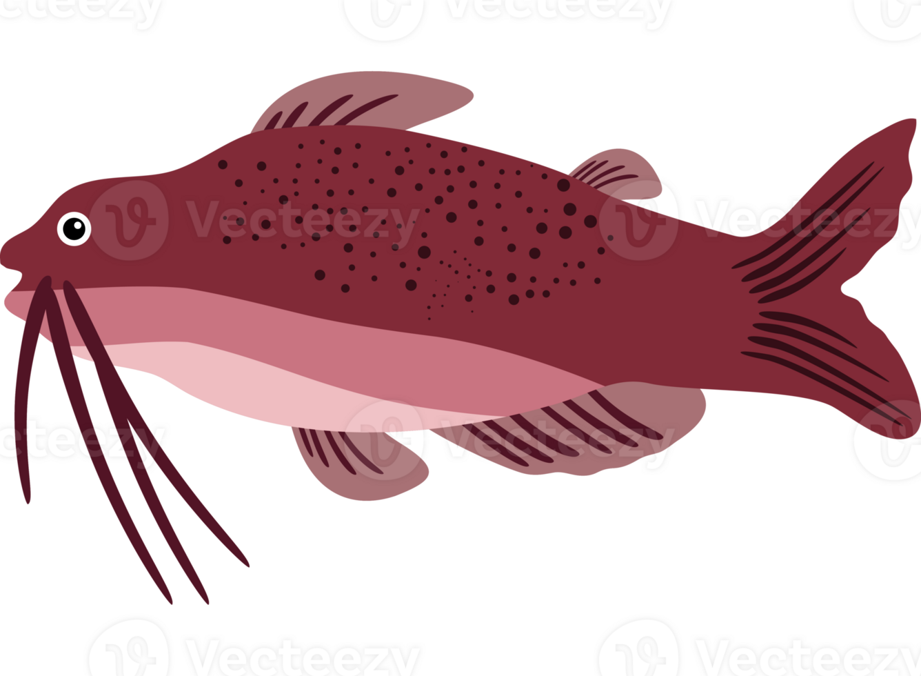 fish flat icon isolated style png