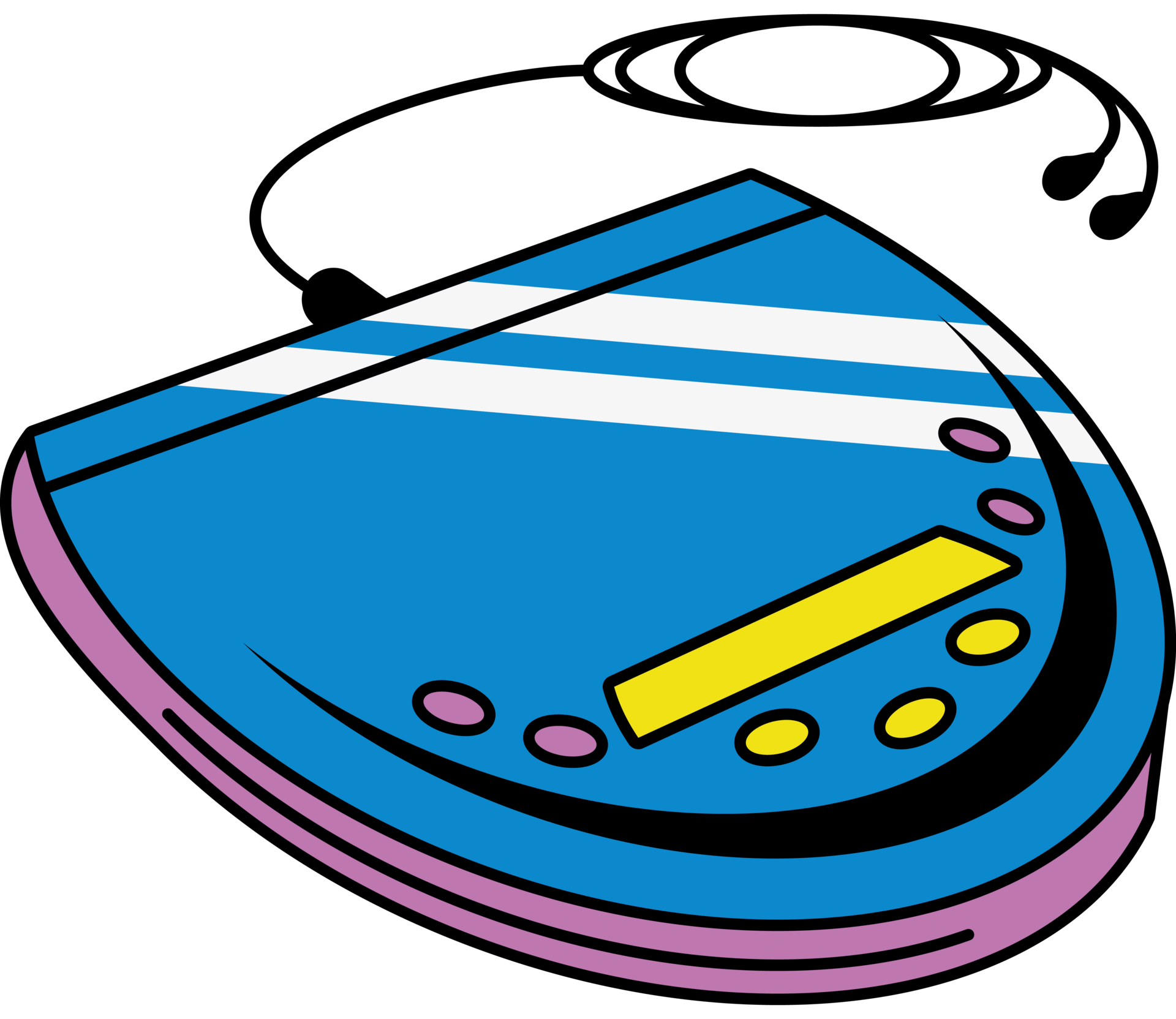CD Player 90s Pop Art Icon Isolated 24408335 PNG cd-player-90s-pop-art-icon-isolated-24408335-png
