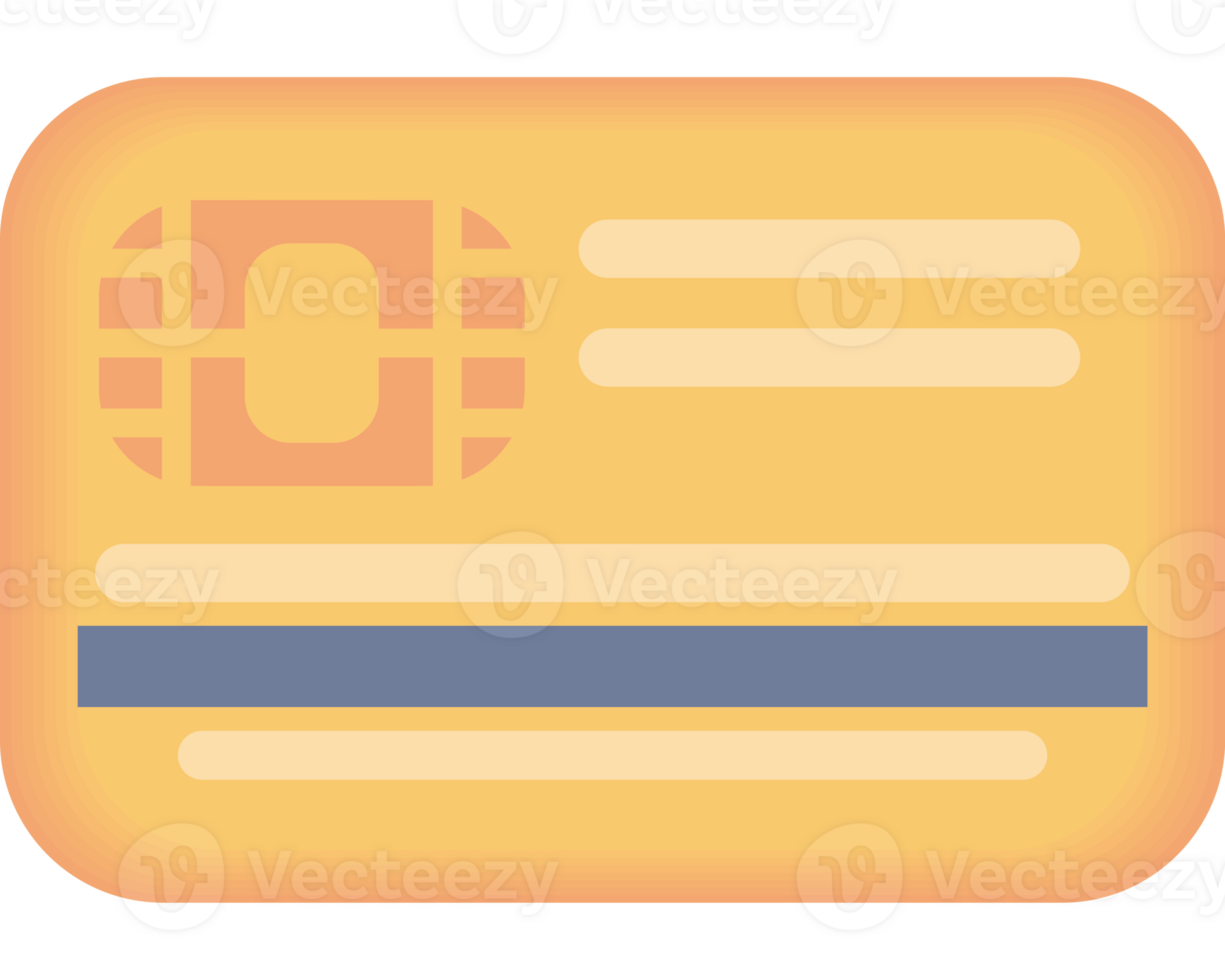 bank card icon isolated style png