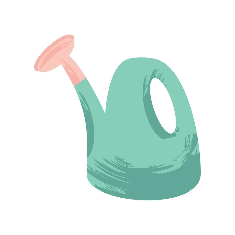 watering can gardening vector