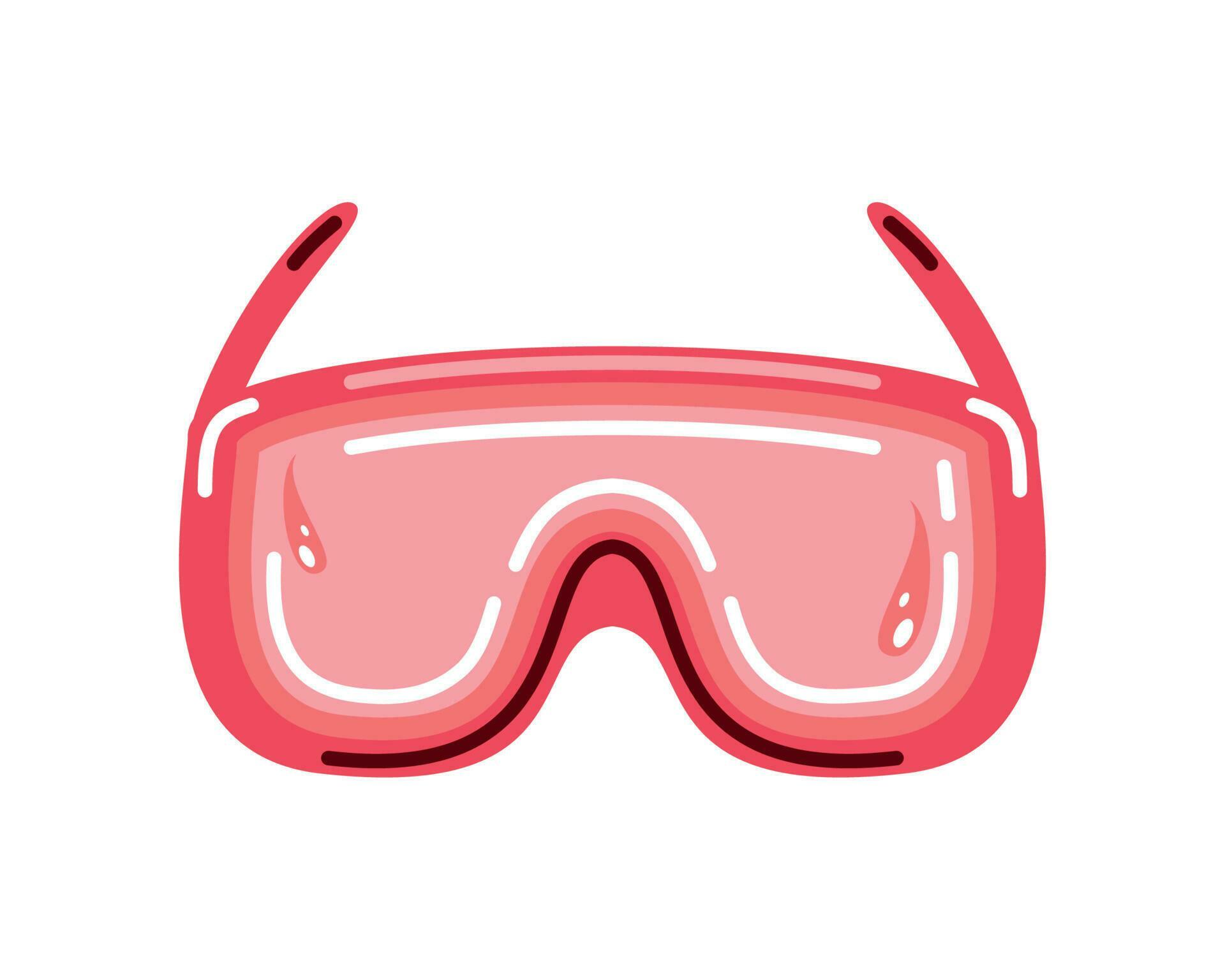 red goggles icon isolated design 24408839 Vector Art at Vecteezy