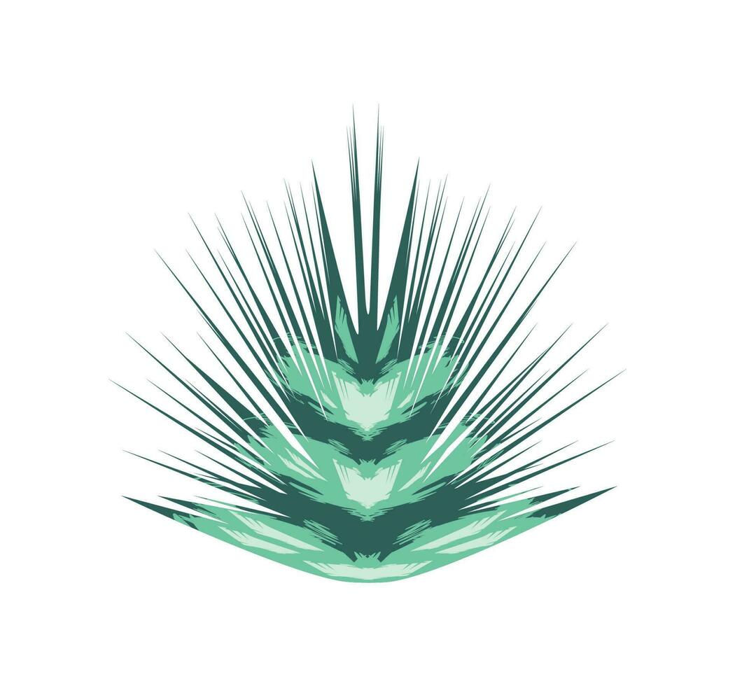 aloe vera icon vector