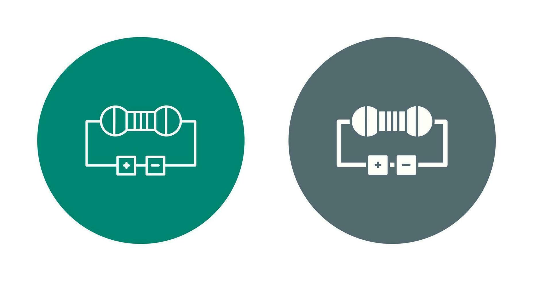 Resistor Vector Icon