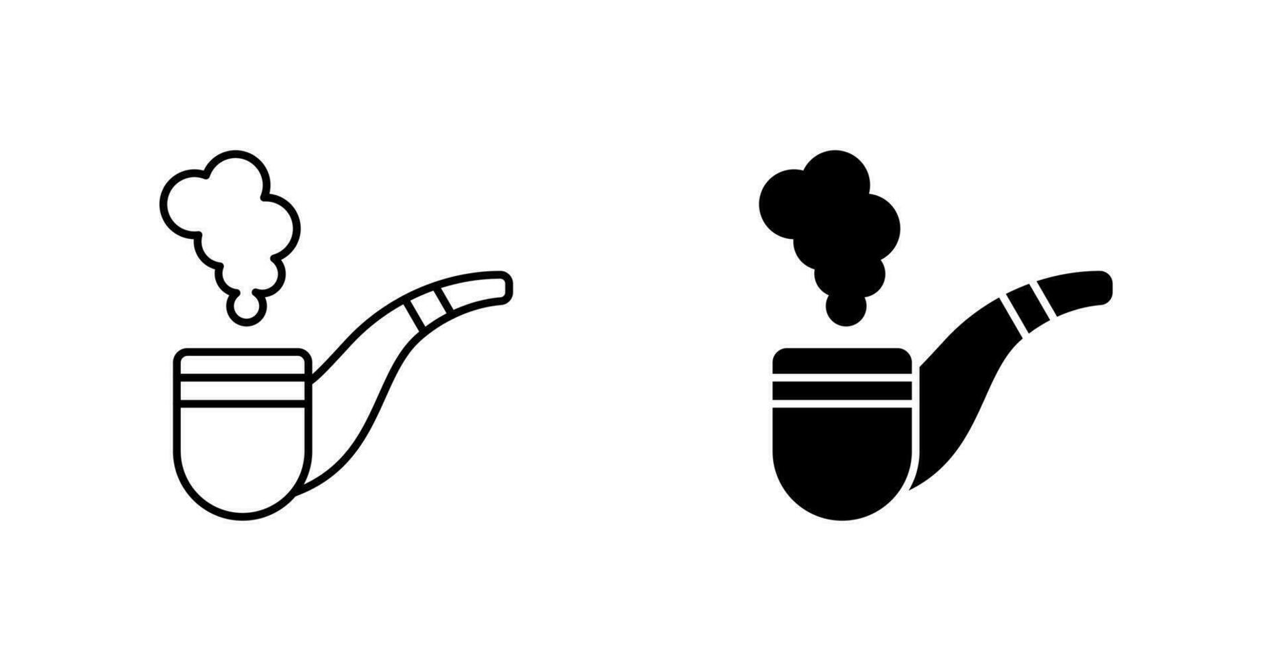 Smoke Pipe Vector Icon