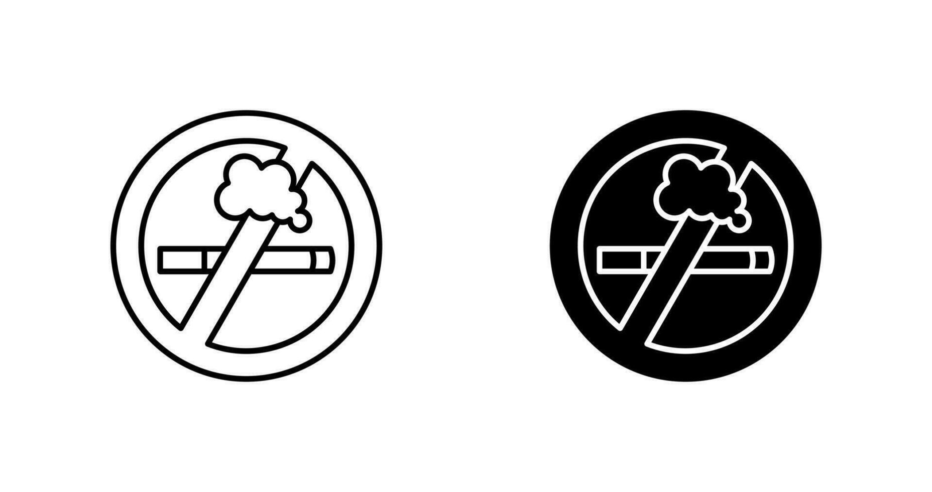 No Smoking Vector Icon