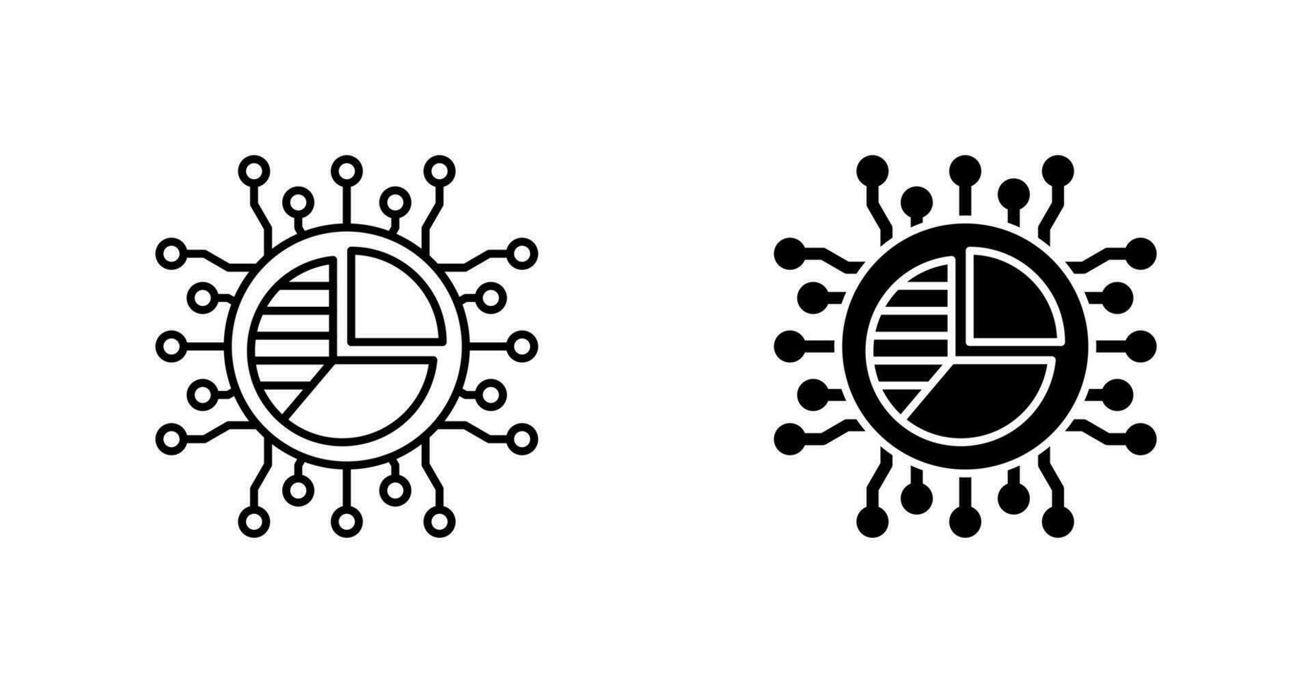 Pie Chart Vector Icon