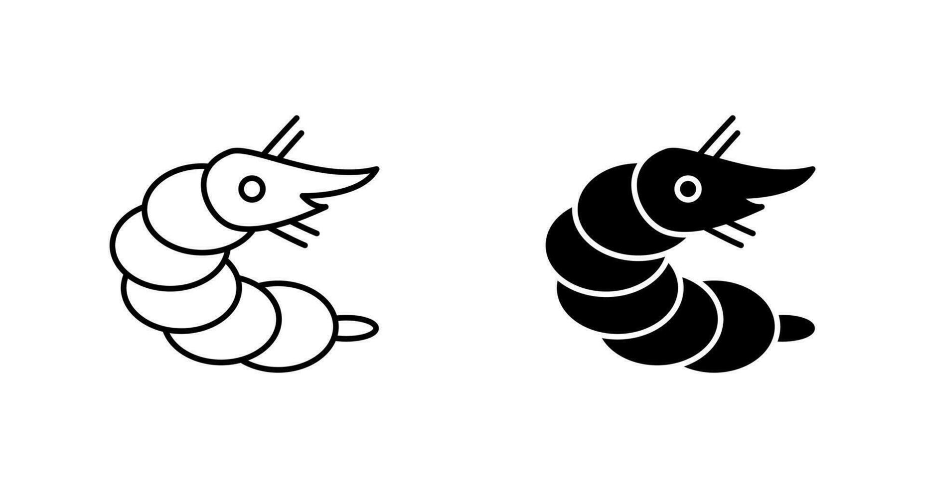 Shrimp Vector Icon