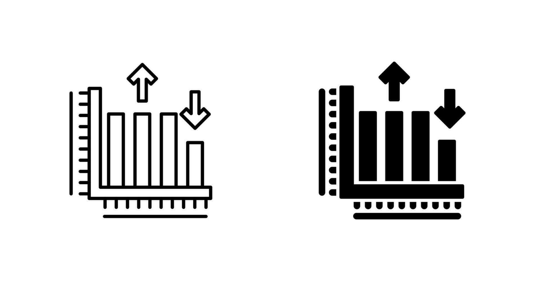Bar Graph Vector Icon