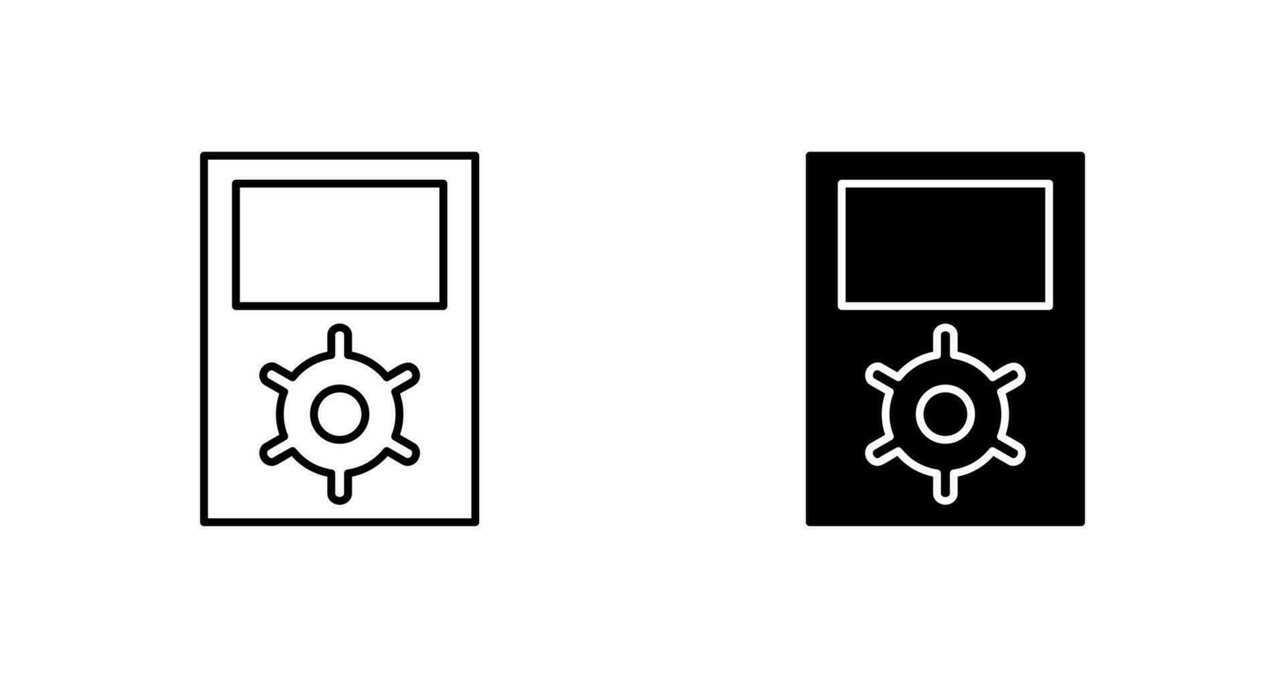 Unique Portfolio Management Vector Icon