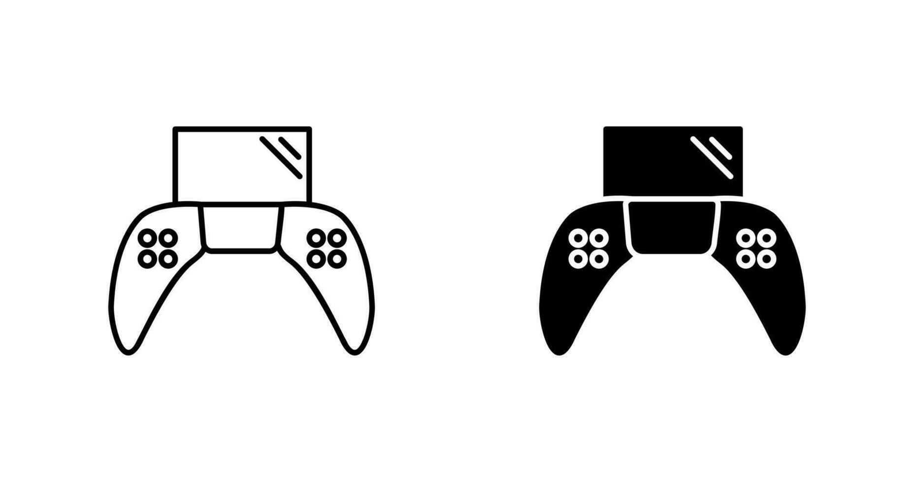 Unique Play Station Vector Icon