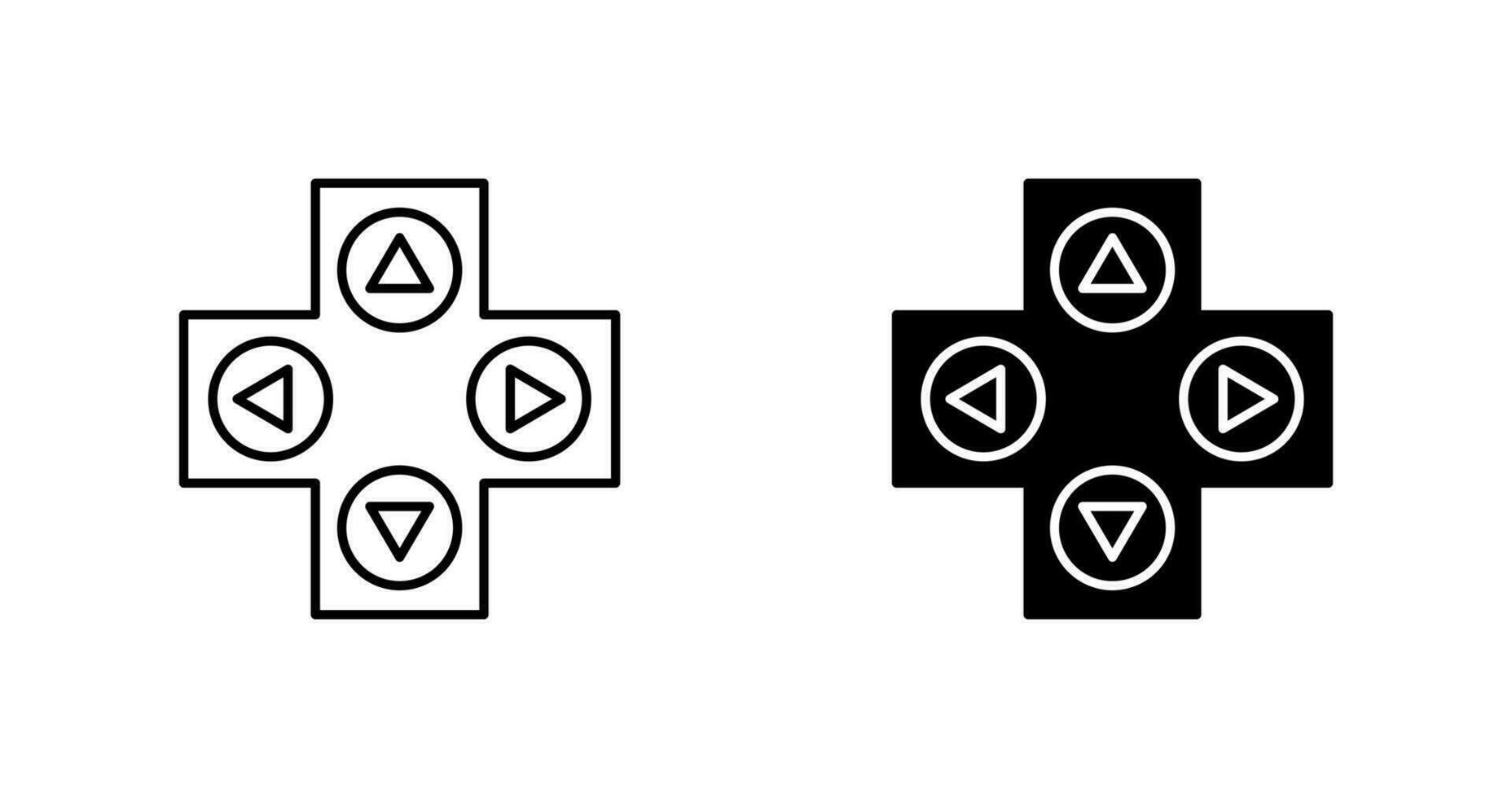 Unique Gaming Control Vector Icon