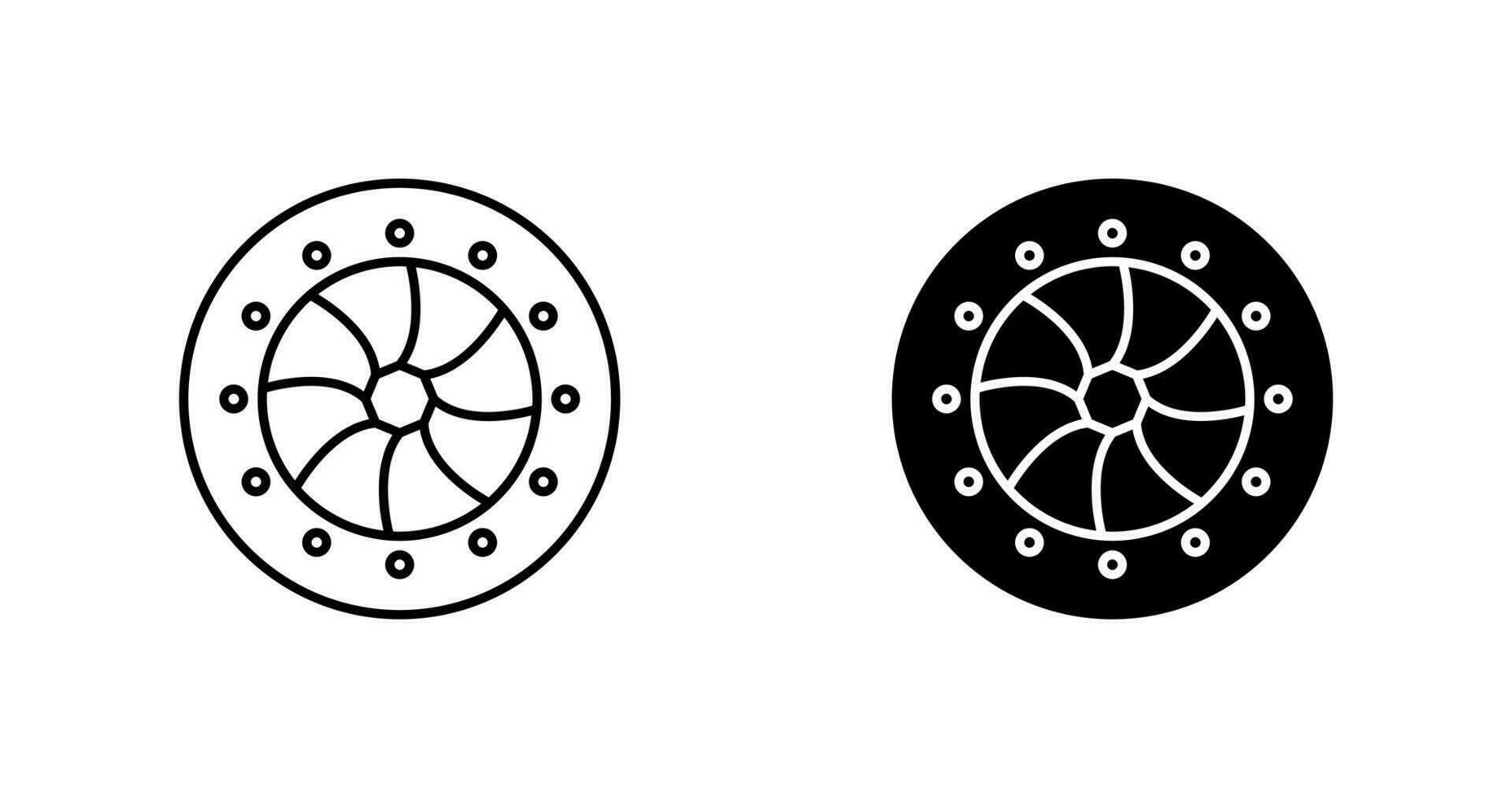 Unique Optical Diaphram Vector Icon