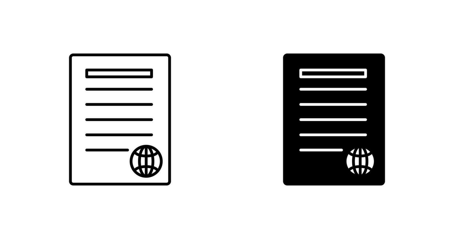 Unique Press Releases Vector Icon