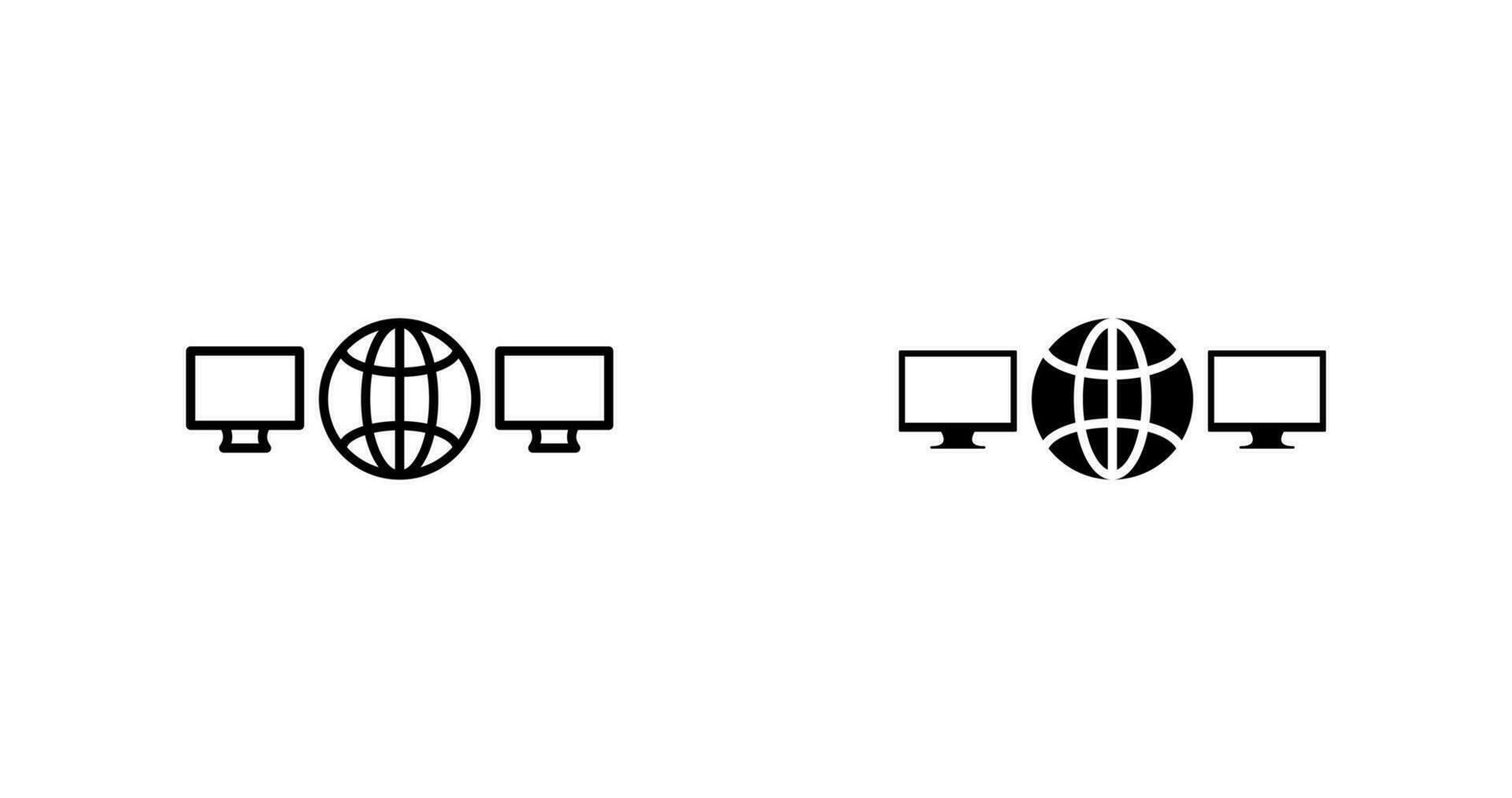 Unique Networks Vector Icon