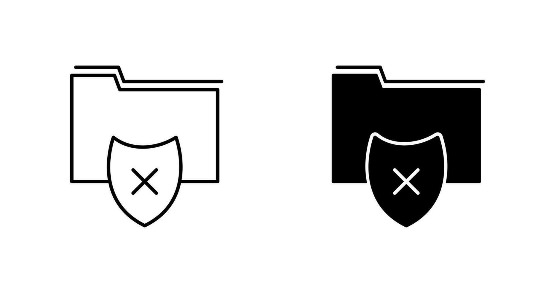 Vulnerable Folder Vector Icon