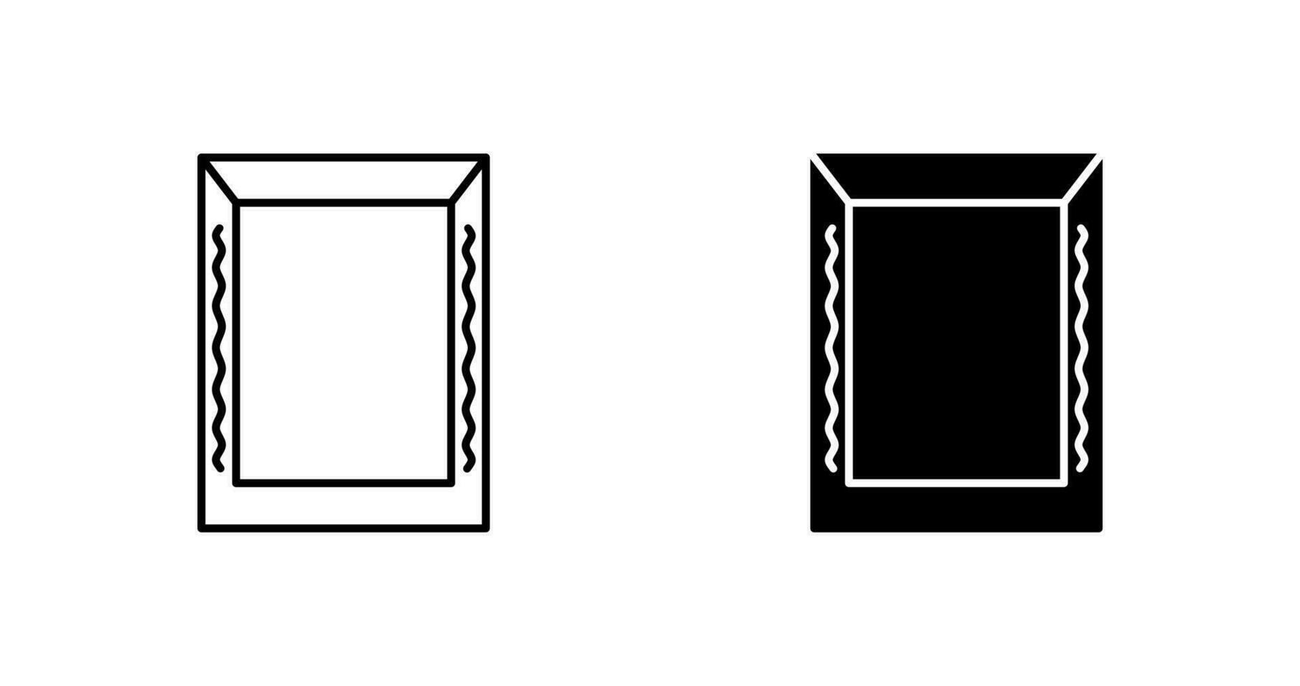 Unique Frame Vector Icon