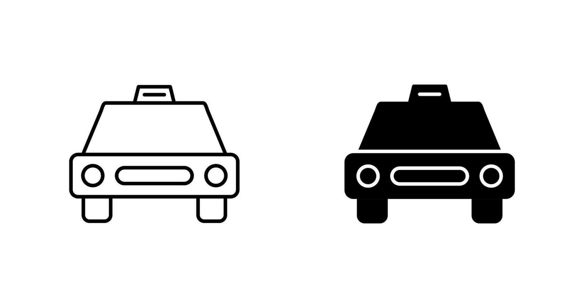 Cab Vector Icon
