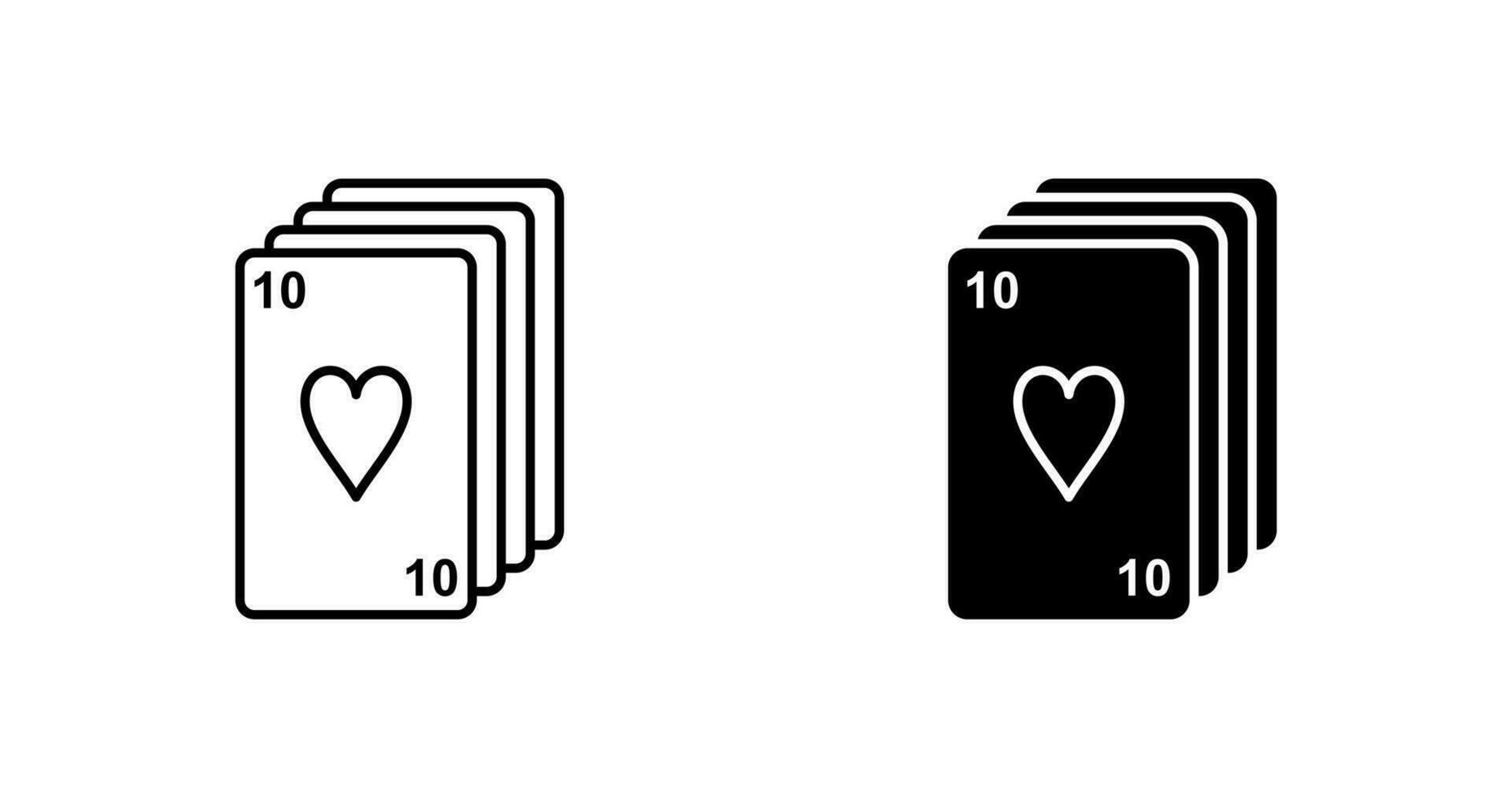Deck of Cards Vector Icon