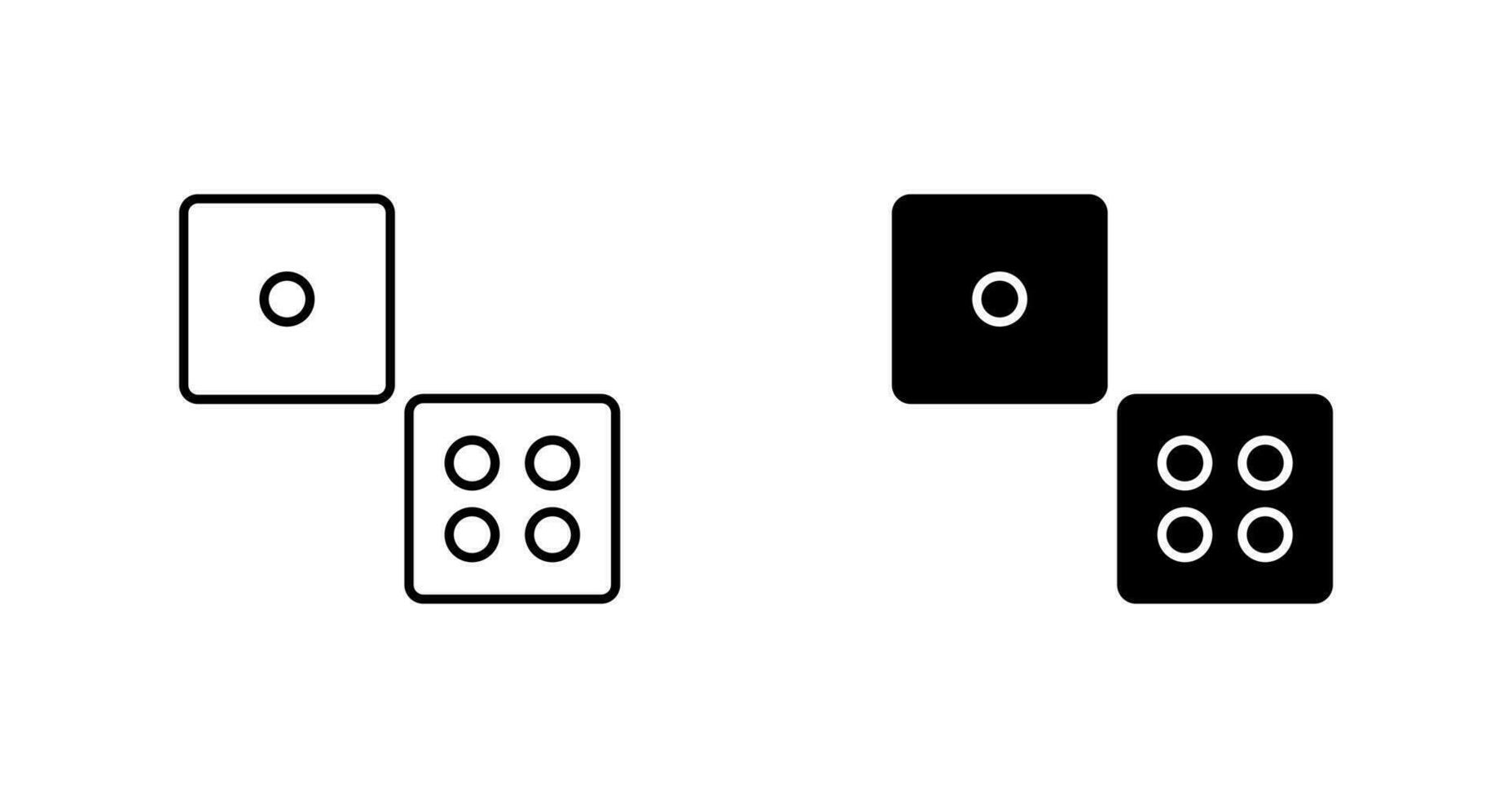 Dice Vector Icon