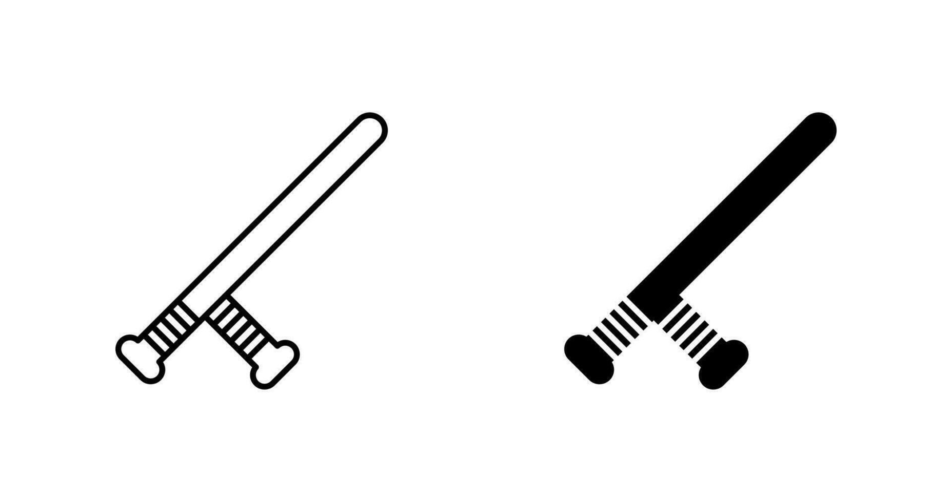 Baton Vector Icon