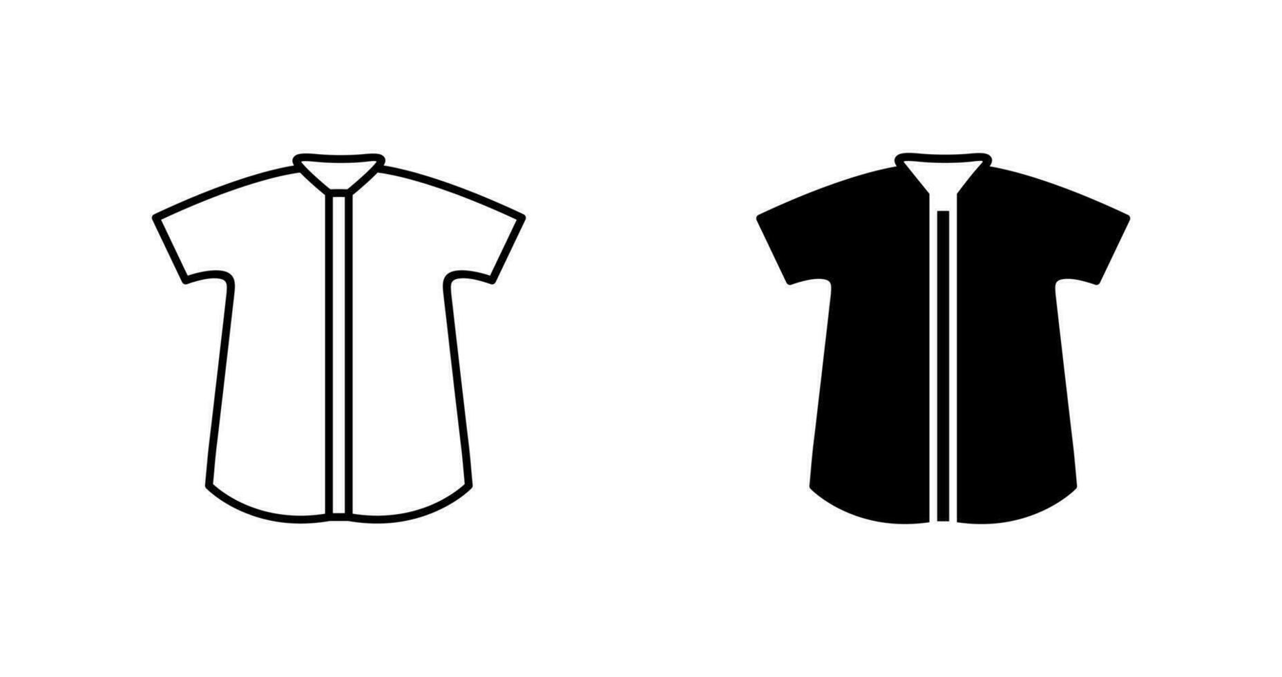 cheque, camisa, vector, icono vector