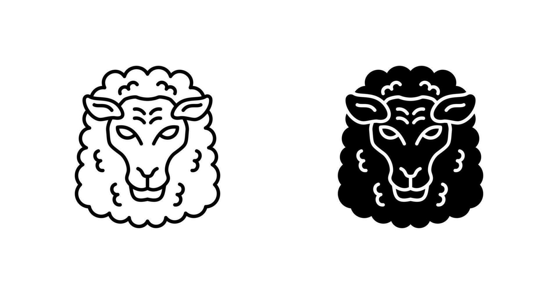 Sheep Vector Icon