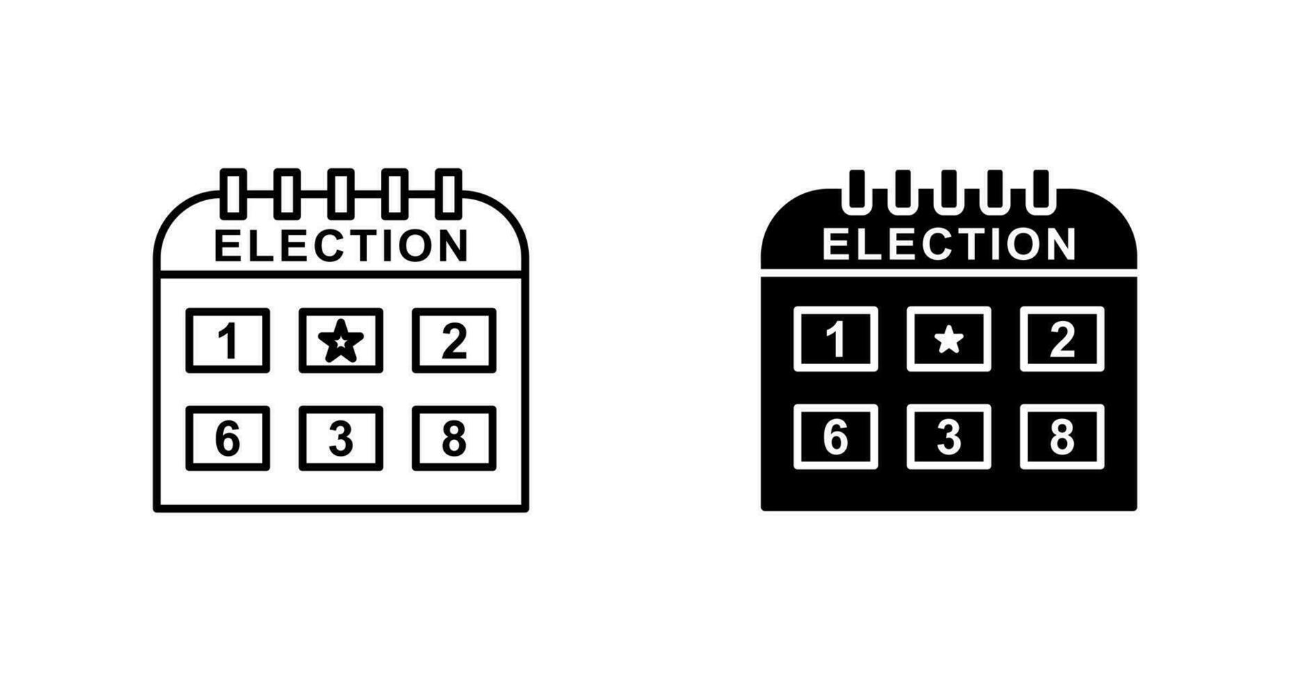 Election Day Vector Icon